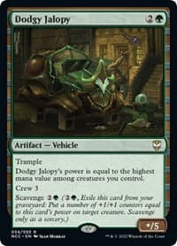 Dodgy Jalopy from Commander: Streets of New Capenna