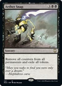 Aether Snap from Commander: Streets of New Capenna