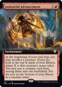 Industrial Advancement (Extended Art) from Commander: Streets of New Capenna