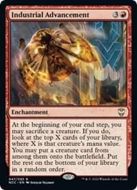 Industrial Advancement from Commander: Streets of New Capenna