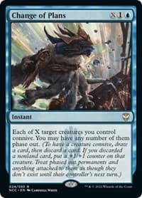 Change of Plans from Commander: Streets of New Capenna