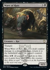 Wave of Rats from Commander: Streets of New Capenna