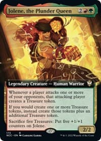 Jolene, the Plunder Queen (Extended Art) from Commander: Streets of New Capenna
