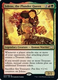 Jolene, the Plunder Queen from Commander: Streets of New Capenna