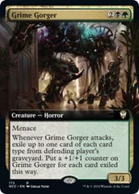 Grime Gorger (Extended Art) from Commander: Streets of New Capenna