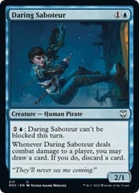 Daring Saboteur from Commander: Streets of New Capenna