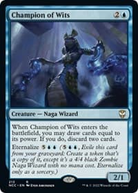 Champion of Wits from Commander: Streets of New Capenna