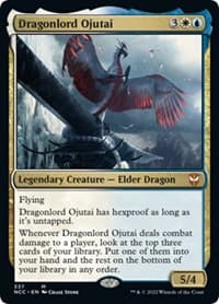 Dragonlord Ojutai from Commander: Streets of New Capenna