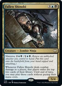 Fallen Shinobi from Commander: Streets of New Capenna