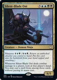 Silent-Blade Oni from Commander: Streets of New Capenna