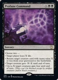 Profane Command from Commander: Streets of New Capenna
