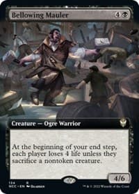 Bellowing Mauler (Extended Art) from Commander: Streets of New Capenna