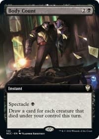 Body Count (Extended Art) from Commander: Streets of New Capenna