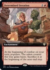 Determined Iteration (Extended Art) from Commander: Streets of New Capenna