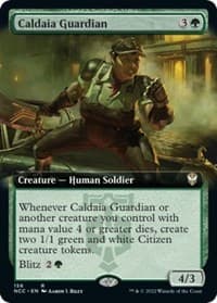 Caldaia Guardian (Extended Art) from Commander: Streets of New Capenna