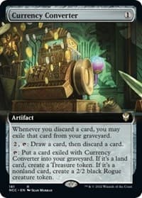 Currency Converter (Extended Art) from Commander: Streets of New Capenna