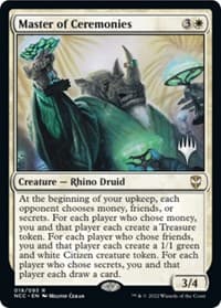 Master of Ceremonies from Promo Pack: Streets of New Capenna