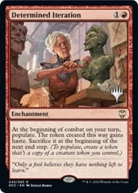 Determined Iteration from Promo Pack: Streets of New Capenna