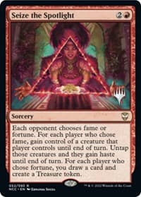 Seize the Spotlight from Promo Pack: Streets of New Capenna