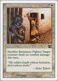 Resistance Fighter from Classic Sixth Edition