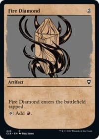 Fire Diamond (Showcase) from Commander Legends: Battle for Baldur's Gate