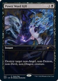 Power Word Kill from Game Day & Store Championship Promos