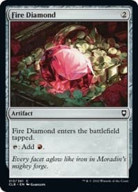 Fire Diamond from Commander Legends: Battle for Baldur's Gate