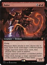 Balor (Extended Art) from Commander Legends: Battle for Baldur's Gate