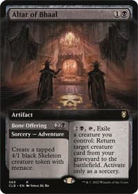 Altar of Bhaal (Extended Art) from Commander Legends: Battle for Baldur's Gate