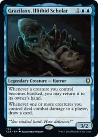 Grazilaxx, Illithid Scholar from Commander Legends: Battle for Baldur's Gate