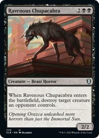 Ravenous Chupacabra from Commander Legends: Battle for Baldur's Gate