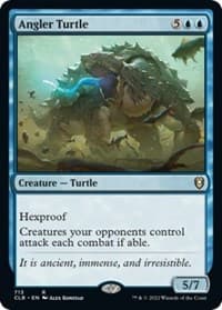 Angler Turtle from Commander Legends: Battle for Baldur's Gate