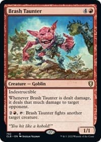 Brash Taunter from Commander Legends: Battle for Baldur's Gate