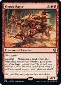 Geode Rager from Commander Legends: Battle for Baldur's Gate
