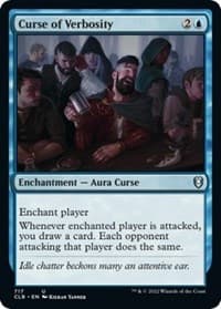 Curse of Verbosity from Commander Legends: Battle for Baldur's Gate