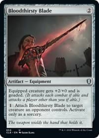 Bloodthirsty Blade from Commander Legends: Battle for Baldur's Gate