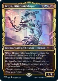 Breya, Etherium Shaper (Gilded Foil) from Secret Lair Drop Series