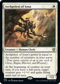 Archpriest of Iona from Commander Legends: Battle for Baldur's Gate