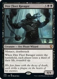 Dire Fleet Ravager from Commander Legends: Battle for Baldur's Gate