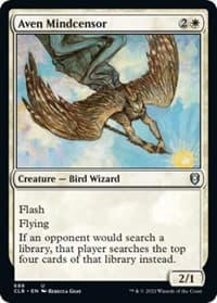 Aven Mindcensor from Commander Legends: Battle for Baldur's Gate