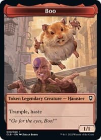Boo Token from Commander Legends: Battle for Baldur's Gate