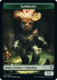 Saproling Token from Commander Legends: Battle for Baldur's Gate