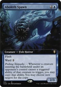 Aboleth Spawn (Extended Art) from Commander Legends: Battle for Baldur's Gate