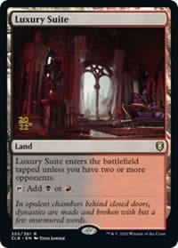 Luxury Suite from Prerelease Cards