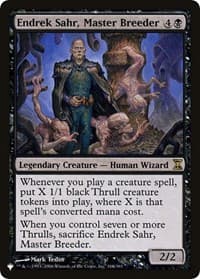 Endrek Sahr, Master Breeder from The List Reprints