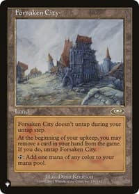 Forsaken City from The List Reprints