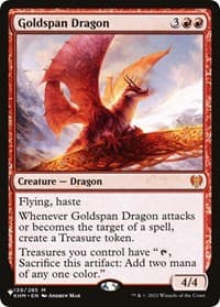 Goldspan Dragon from The List Reprints