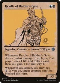 Krydle of Baldur's Gate (Showcase) from The List Reprints