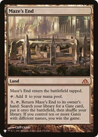 Maze's End from The List Reprints