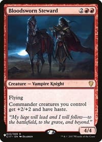 Bloodsworn Steward from The List Reprints
